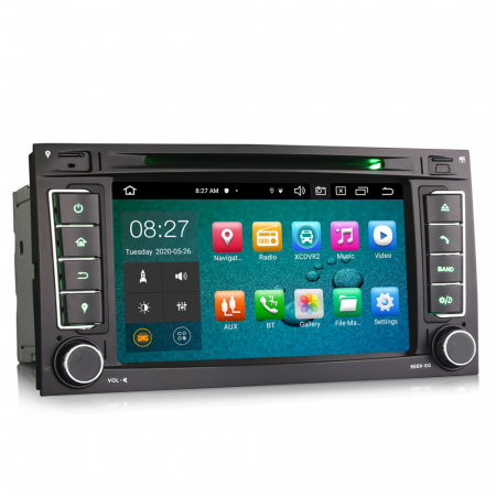 Navigatie auto 2 din, Pachet dedicat VW T5 Multivan TOUAREG, Android 10, 7 Inch, Octa Core [7]