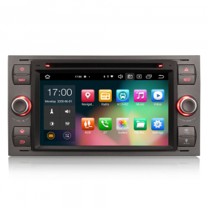FORD - Navigatie auto 2 din, Pachet dedicat Ford Fusion Kuga Mondeo Fiesta, 7 Inch, Android 11, Octa Core