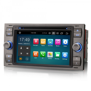 Navigatie auto 2 din, Pachet dedicat Ford Fusion Kuga Mondeo Fiesta, 7 Inch, Android 11, Octa Core [5]