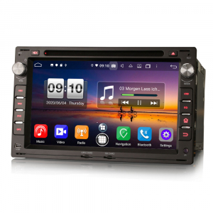 Navigatie auto 2 din, Pachet dedicat VW Golf Passat Polo Lupo Seat Peugeot 307, Android 12 [5]