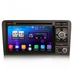 AUDI - Navigatie auto, Pachet dedicat  AUDI A3 S3 RS3 RNSE-PU,7 inch, Android 10, Octa Core