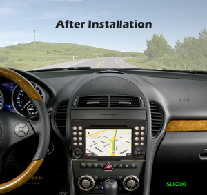 Navigatie auto, Pachet dedicat Mercedes-Benz SLK R171 ,7 inch, Android 10, Octa Core [8]