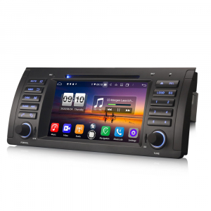 Navigatie auto, Pachet dedicat BMW 5 Series E39 E53 X5 M5, Android 10.0, 7 Inch, Octa Core [4]