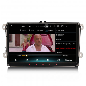 Navigatie auto 2 din, Pachet dedicat VW Golf Passat Tiguan Polo Eos Seat Skoda Stereo, Android 12 [7]