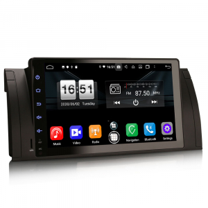 Navigatie auto, Pachet dedicat BMW seria 5, Android 10.0,9 Inch, Octa Core [4]