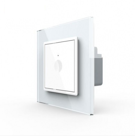 Serie Noua - Intrerupator cu variator/dimabil cu touch Livolo din sticla - Seria Noua