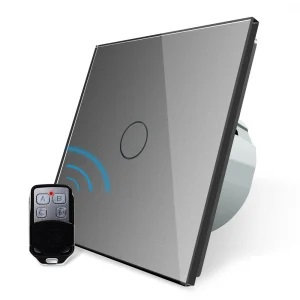 Intrerupator simplu cu touch Livolo, Wireless (Telecomanda inclusa)