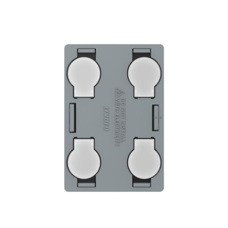 Modul intrerupator cvadruplu cu touch Livolo standard Italian 3M [1]