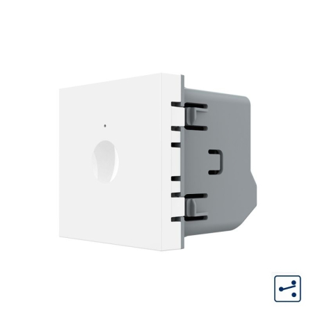 Livolo - Accesorii - Modul intrerupator simplu cap scara / cap cruce cu touch Livolo 2M standard Italian