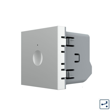 Modul intrerupator simplu cap scara / cap cruce cu touch Livolo 2M standard Italian [2]