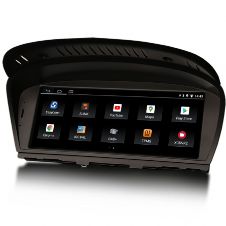 Navigatie auto 2 din, Pachet dedicat BMW Seria 3 E60 E61 E63 E64 E90 E91 E92 E93 CIC CC, Android 11, 8.8 Inch [6]