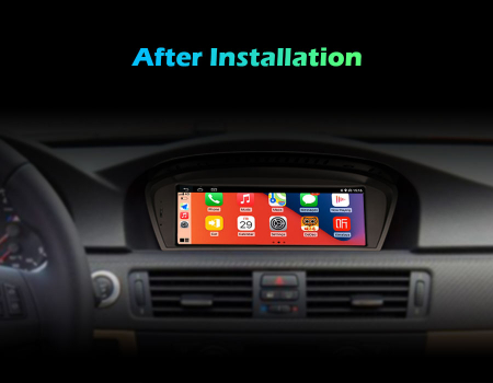 Navigatie auto 2 din, Pachet dedicat BMW Seria 3 E60 E61 E63 E64 E90 E91 E92 E93 CIC CC, Android 11, 8.8 Inch [12]