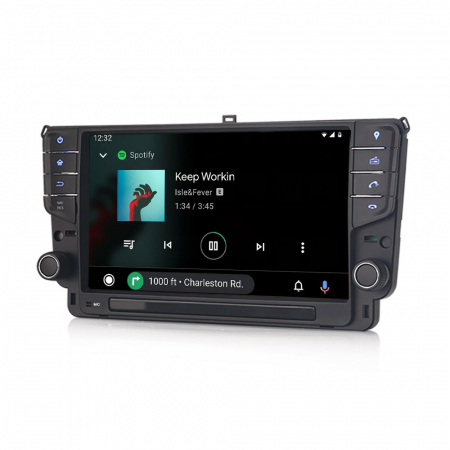 Navigatie auto dedicata  VW Golf VII/7 MK7, 9 Inch, Android 13 [6]