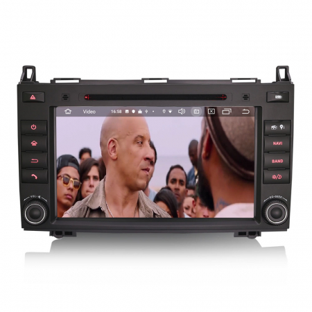 Navigatie auto, Mercedes-Benz A/B Class W169 Vito Viano Sprinter VW Crafter, 8 inch, Android 10 [5]