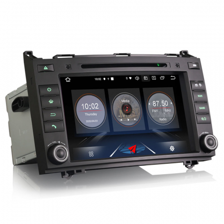 Navigatie auto, Mercedes-Benz A/B Class W169 Vito Viano Sprinter VW Crafter, 8 inch, Android 10 [7]