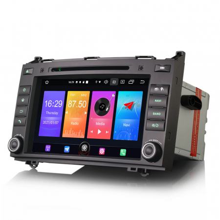 Navigatie auto, Mercedes-Benz A/B Class W169 Vito Viano Sprinter VW Crafter, 8 inch, Android 10 [4]