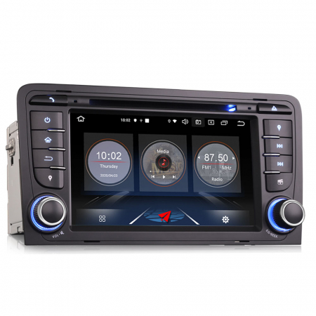 Navigatie auto, Pachet dedicat AUDI A3 (2003-2011) S3 RS3 RNSE-PU ,7 inch, Android 10 [7]