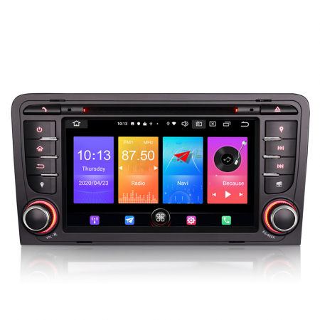 AUDI - Navigatie auto, Pachet dedicat AUDI A3 (2003-2011) S3 RS3 RNSE-PU ,7 inch, Android 10