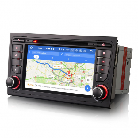 Navigatie auto, Pachet dedicat Audi A4, 7 Inch, Octa Core [7]