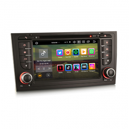 Navigatie auto, Pachet dedicat Audi A6 S6 RS6 Audi Allroad, Android 13 [1]