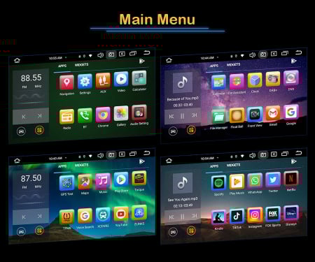 Navigatie auto, Pachet dedicat Audi A6 S6 RS6 Audi Allroad, Android 13 [16]