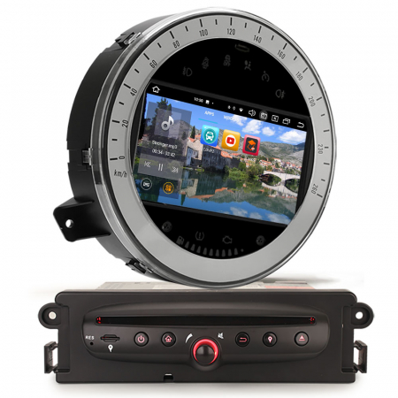 Navigatie auto, Pachet dedicat BMW Mini Cooper, Android 13 [5]