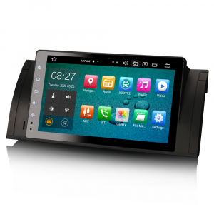 Navigatie auto, Pachet dedicat BMW  Seria 5 E39 E53 X5 M5, 9 inch, Android 10.0, Octa Core [4]