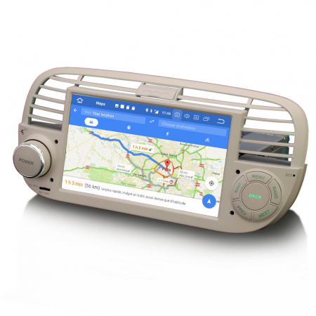 Navigatie auto, Pachet dedicat Fiat 500 2008-2015, Android 11, 7 inch [7]