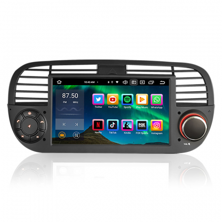 Navigatii  UNIVERSALE - Navigatie auto, Pachet dedicat Fiat 500/500C/500S 500E, Android 13