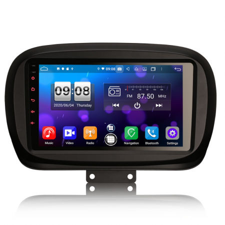 FIAT - Navigatie auto, Pachet dedicat Fiat 500X 2014, 9 inch,Octa Core, Android 12