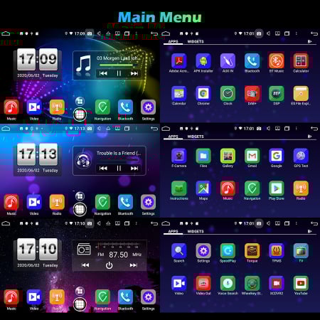 Navigatie auto, Pachet dedicat Fiat 500X 2014, 9 inch,Octa Core, Android 12 [20]