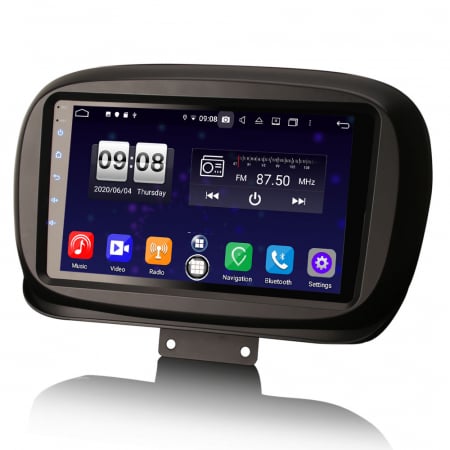 Navigatie auto, Pachet dedicat Fiat 500X 2014, 9 inch,Octa Core, Android 12 [5]