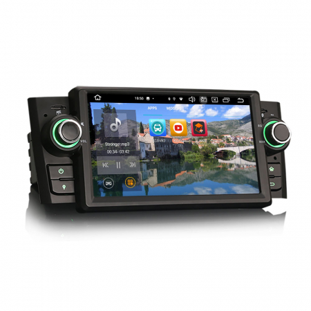 Navigatie auto, Pachet dedicat Fiat Punto Linea ,7 inch, Android 13 [6]