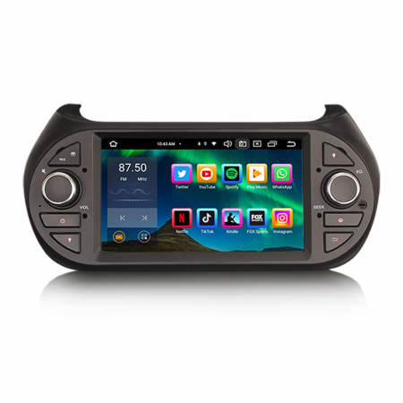 CITROEN - Navigatie auto, Pachet dedicat Fiat Citroen Nemo Peugeot Bipper Fiorino Qubo , Android 13