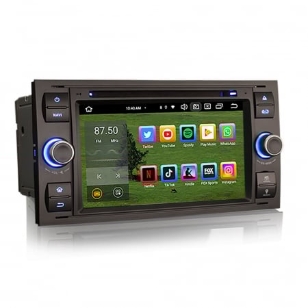 Navigatie auto, Pachet dedicat Ford Fiesta Fusion Kuga Transit Galaxy, Android 13 [1]