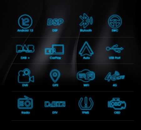 Navigatie auto, Pachet dedicat Ford Fiesta Fusion Kuga Transit Galaxy, Android 13 [9]
