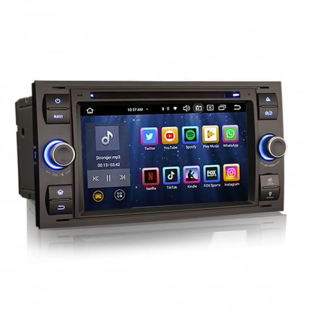 Navigatie auto, Pachet dedicat Ford Fiesta Fusion Kuga Transit Galaxy, Android 13 [2]