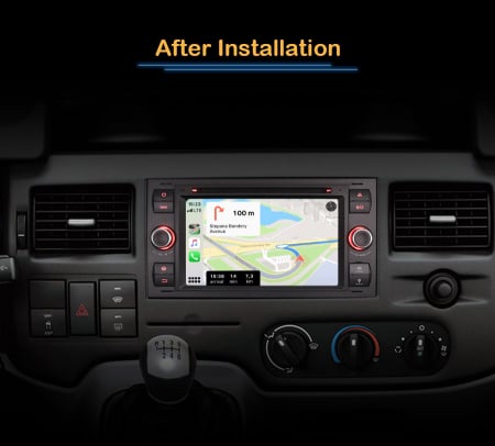 Navigatie auto, Pachet dedicat Ford Fiesta Fusion Kuga Transit Galaxy, Android 13 [10]