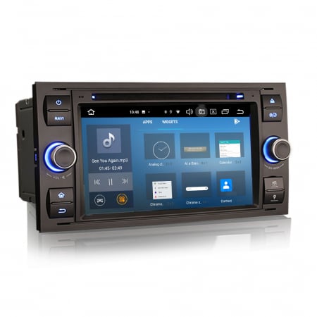 Navigatie auto, Pachet dedicat Ford Fiesta Fusion Kuga Transit Galaxy, Android 13 [7]