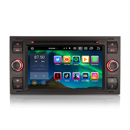 FORD - Navigatie auto, Pachet dedicat Ford Fiesta Fusion Kuga Transit Galaxy, Android 13