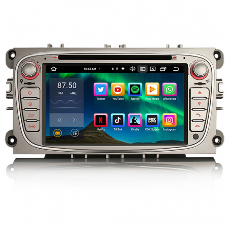 FORD - Navigatie auto, Pachet dedicat FORD Mondeo Focus Galaxy S-Max C-Max  , Android 12
