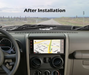 Navigatie auto, Pachet dedicat Jeep Compass Chrysler Dodge, Android 10.0, 7 Inch [10]
