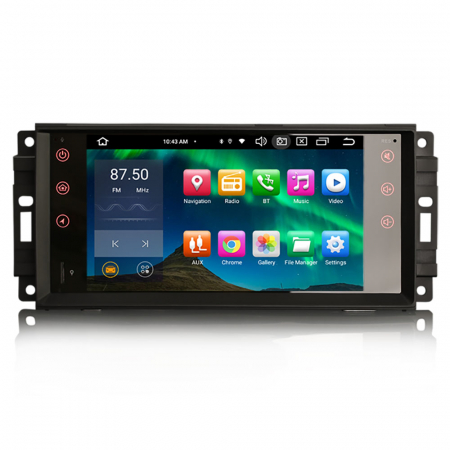 JEEP/CHRYSLER/DODGE - Navigatie auto, Pachet dedicatJeep Compass Wrangler Chrysler Dodge, Android 13