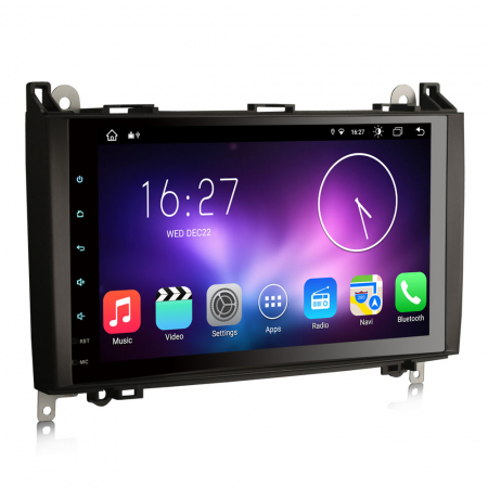 Navigatie auto, Pachet dedicat Mercedes Benz B-Class W245 Sprinter Viano Vito A-Class W169,9 inch, Android 11, Octa Core [8]