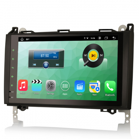 Navigatie auto, Pachet dedicat Mercedes Benz B-Class W245 Sprinter Viano Vito A-Class W169,9 inch, Android 11, Octa Core [4]