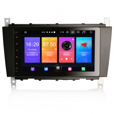 MERCEDES - Navigatie auto, Pachet dedicat Mercedes Benz C-Class W203 CLC CLK W209, Android 11, 8 inch
