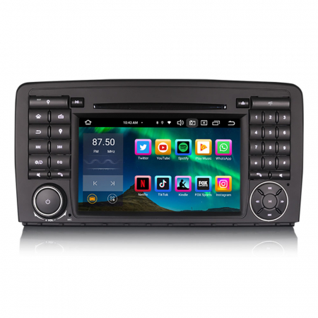 MERCEDES - Navigatie auto, Pachet dedicat Mercedes Benz R-Class W251 R280/R300/R320/R350/R500/R63 AMG, Android 13