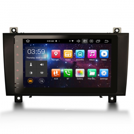 MERCEDES - Navigatie auto, Pachet dedicat Mercedes-Benz SLK Class R171 W17, Android 11, 8 inch, Octa Core