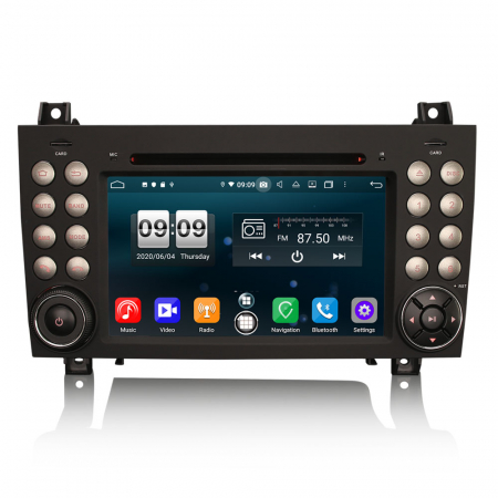 MERCEDES - Navigatie auto, Pachet dedicat Mercedes-Benz SLK Class R171 W171 SLK200 SLK28, Android 13, Octa Core, 7 Inch