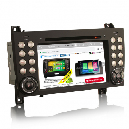 Navigatie auto, Pachet dedicat Mercedes-Benz SLK Class R171 W171 SLK200 SLK28, Android 13, Octa Core, 7 Inch [4]